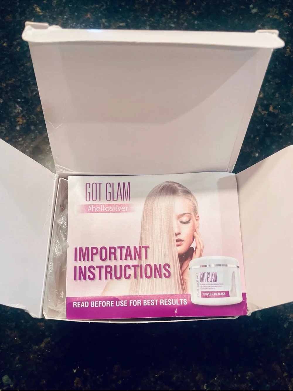 Got Glam (Bold Unique) Purple Hair Mask